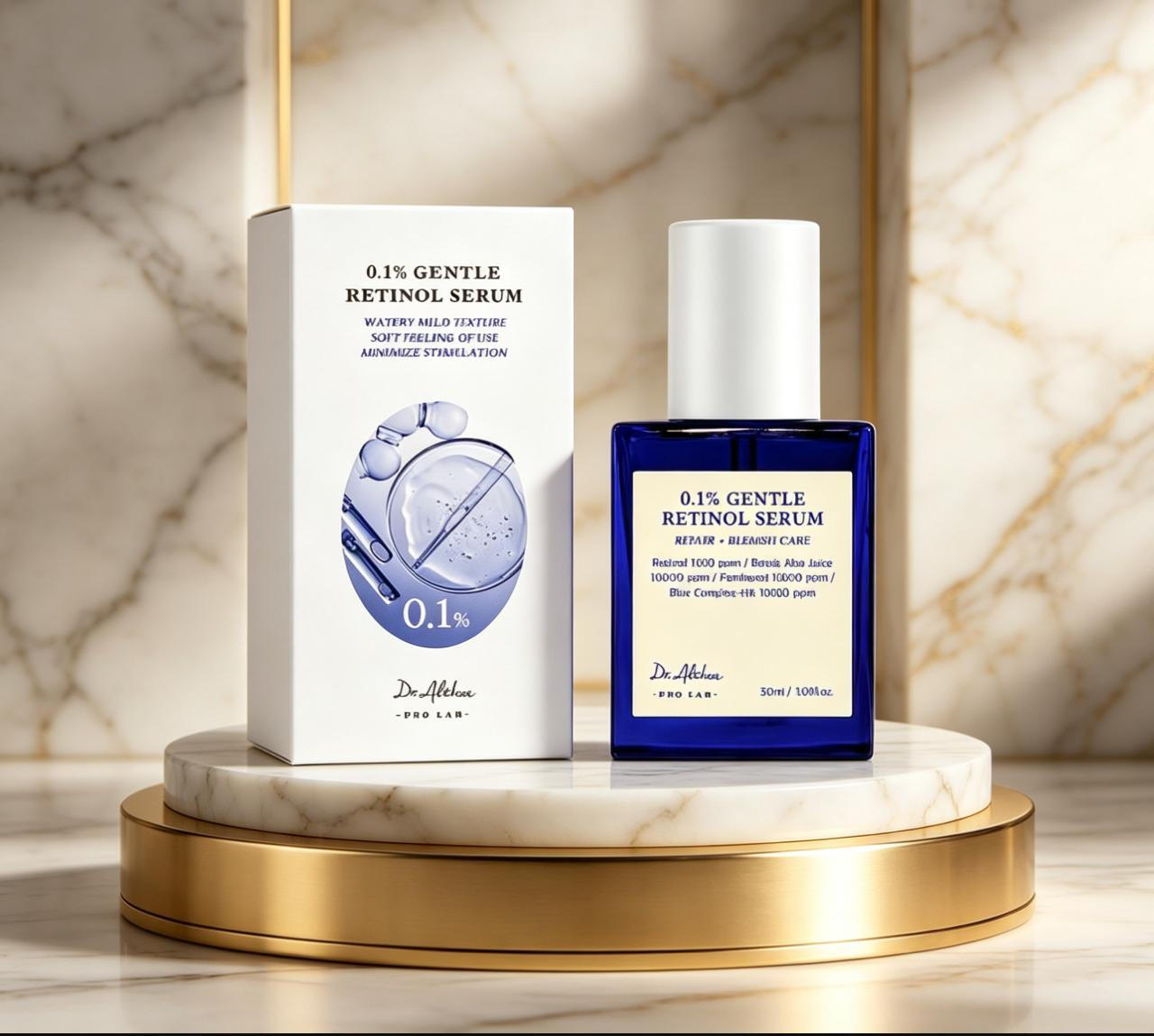 Gentle Retinol Serum 0.1%. 30 ml. 290 MAD