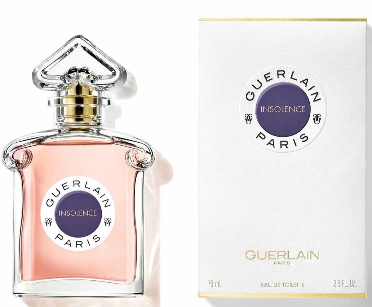 Insolence Eau de Toilette Family Floral • Fruity Occasion Daytime Season Spring • Summer • Autumn Longevity Moderate to Long-lasting Projection Moderate Olfactory Notes Top Red Berries • Violet Heart Orange Blossom • Iris Base Tonka Bean • White M