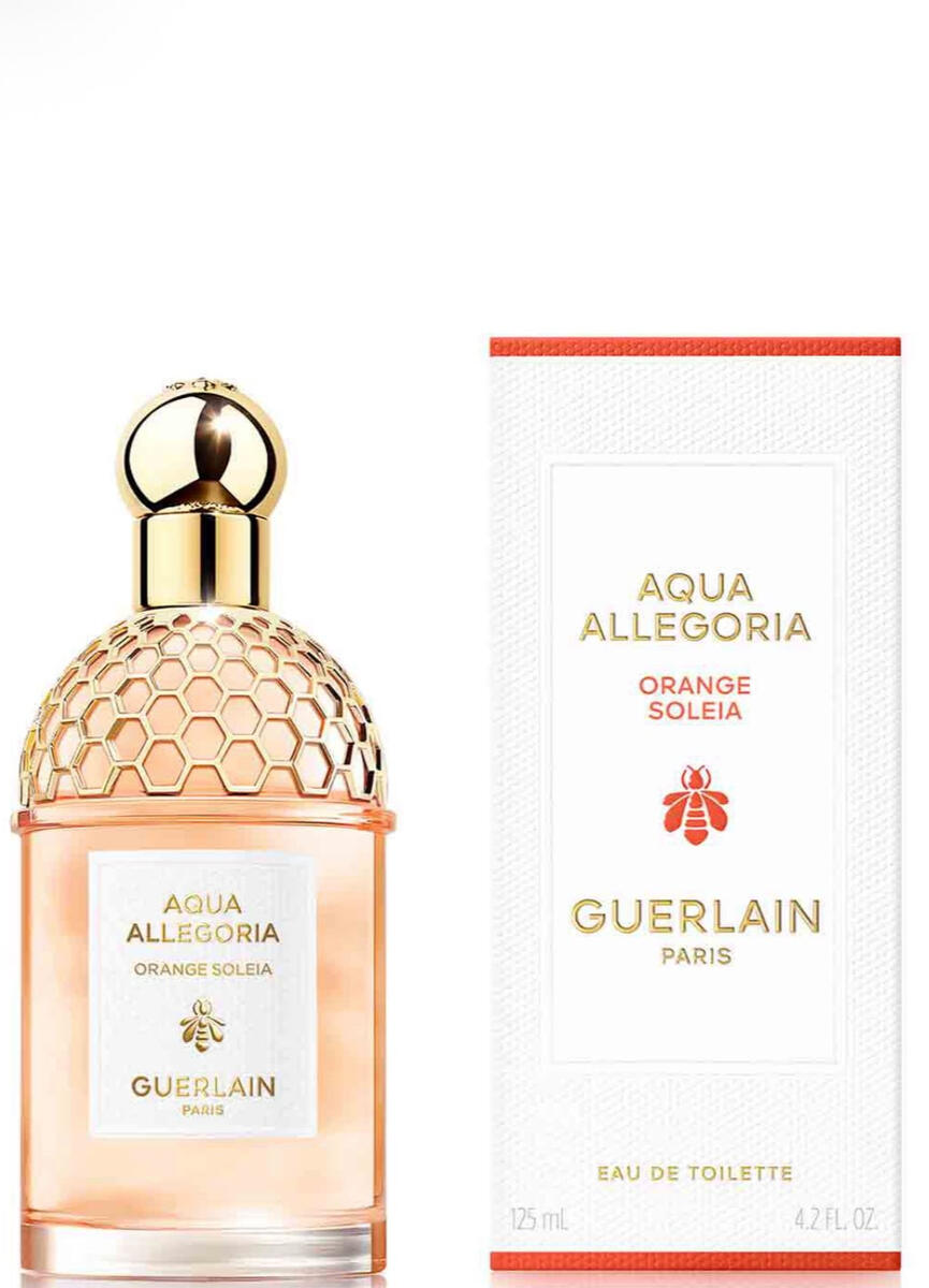 Aqua Allegoria Orange Soleia Family Citrus • Fruity Occasion Daytime Season Spring • Summer Longevity Moderate Projection Moderate Olfactory Notes Top Blood Orange • Bergamot • Pink Pepper Heart Orange Blossom • Mint Base Tonka Bean • Woody Notes